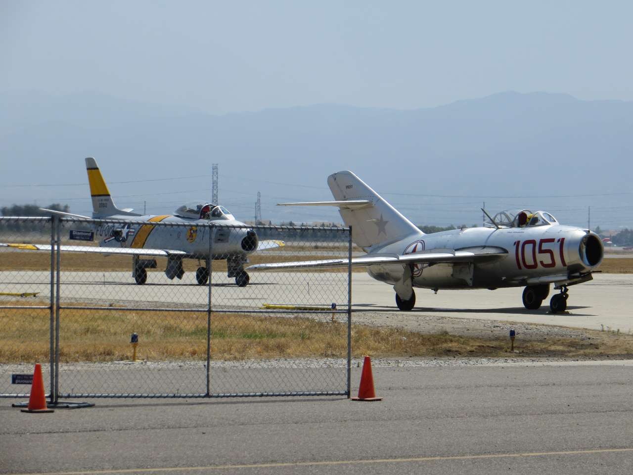 F-86 and Mig-15