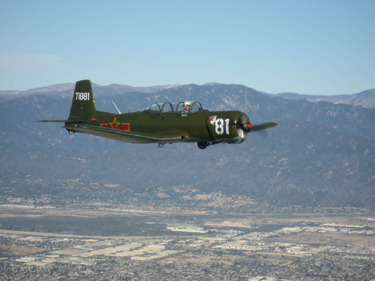 Jeffrey's CJ-6 N595JF fly with us