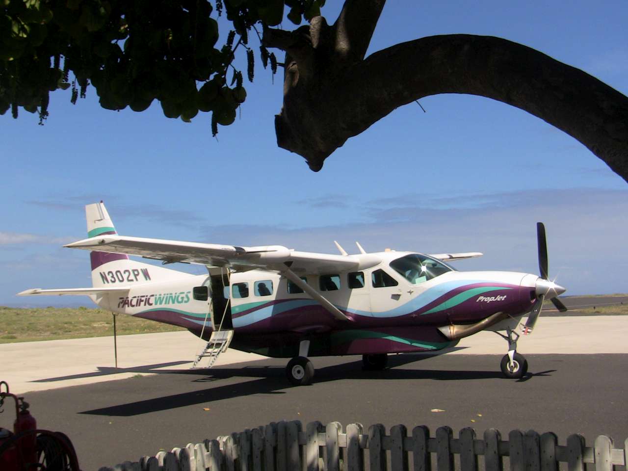 Cessna Caravan at Kalaupapa