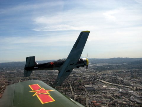 Over head break out for landing