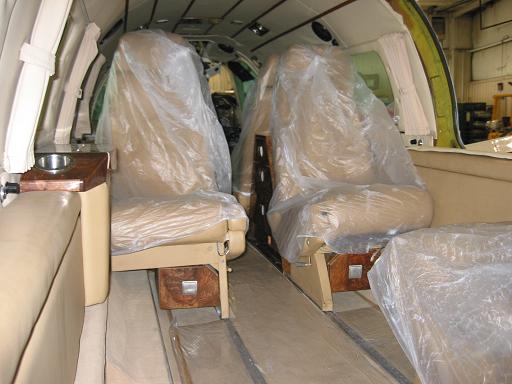 Inside the cabin