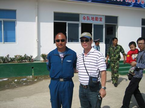 With J-10 pilot