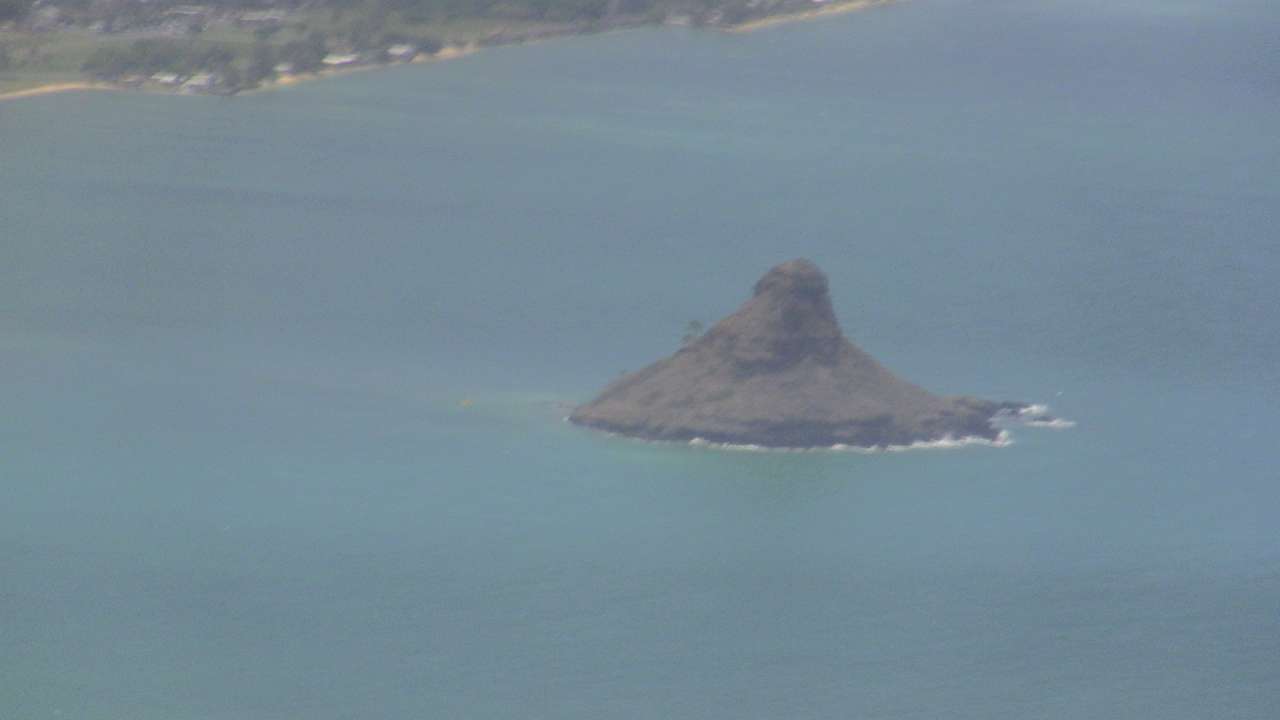 click to view full size photo Chinese Hat island over Oahu
